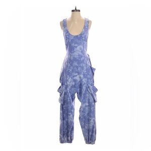 FP Movement by Free People Infinity Printed Onesie Jumpsuit sz XS oversized